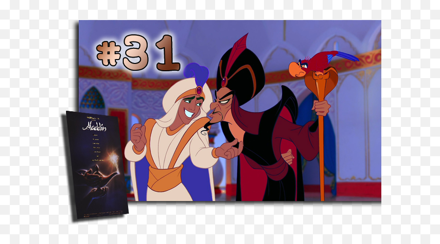 Aladdin - 31th Disney Classic Animated Film List Jafar Y Aladdin Png,Aladdin Png