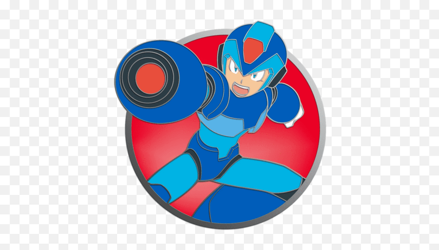 Mega Man X Pin - Captain America Png,Mega Man X Png