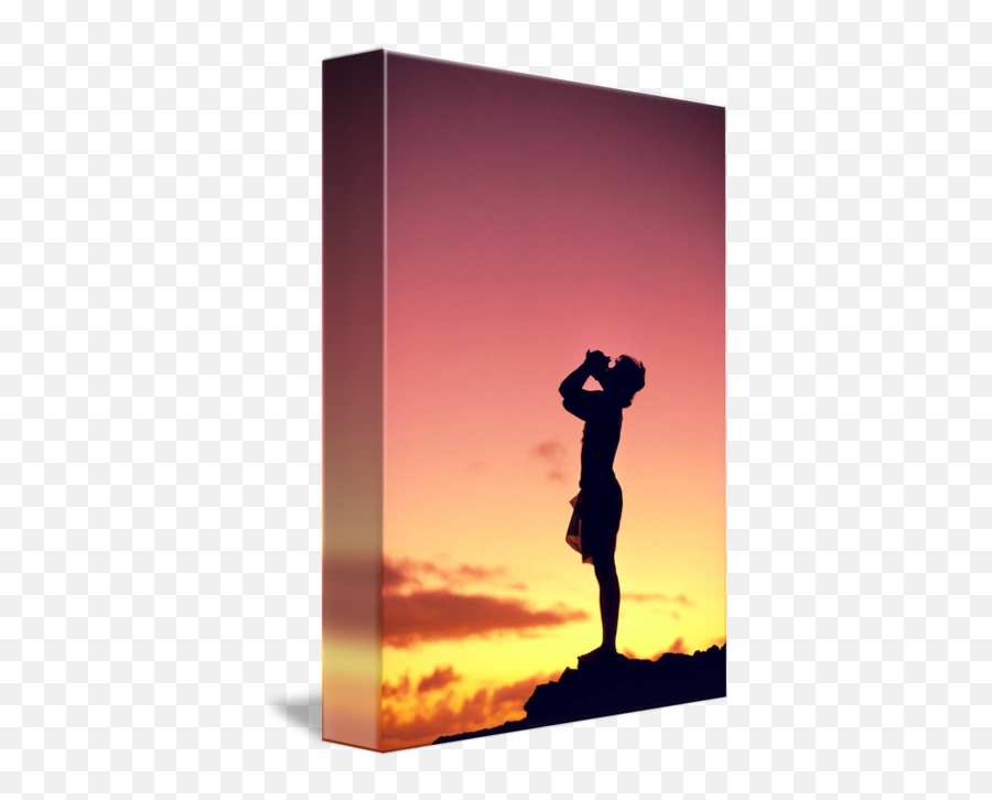 Download Graphic Royalty Free Running Silhouette - Red Sky At Morning Png,Sunset Png