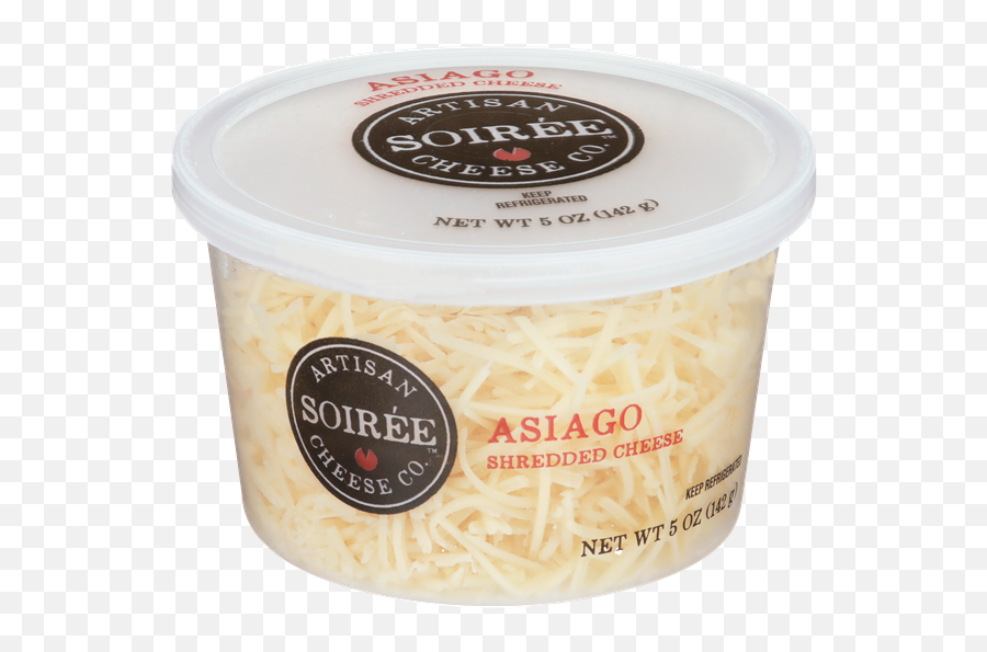 Soiree Asiago Shredded Cheese Hy - Vee Aisles Online Grocery Grated Cheddar Png,Shredded Cheese Png