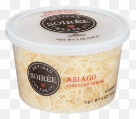Soiree Asiago Shredded Cheese Hy - Vee Aisles Online Grocery Grated Cheddar Png,Shredded Cheese Png
