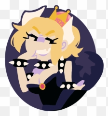 Bowsette Doodle - Fictional Character Png,Bowsette Png