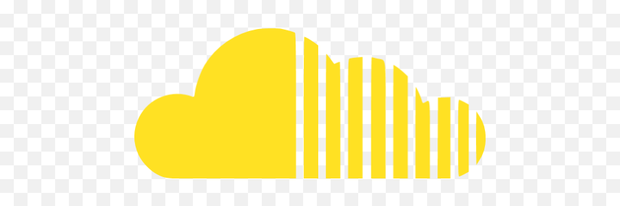 Soundcloud Icons - Yellow And Purple Soundcloud Logo Png,Soundcloud Logo Black