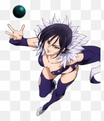 Seven Deadly Sins Merlin Fighting - Merlin Seven Deadly Sins Anime Png,Merlin Png