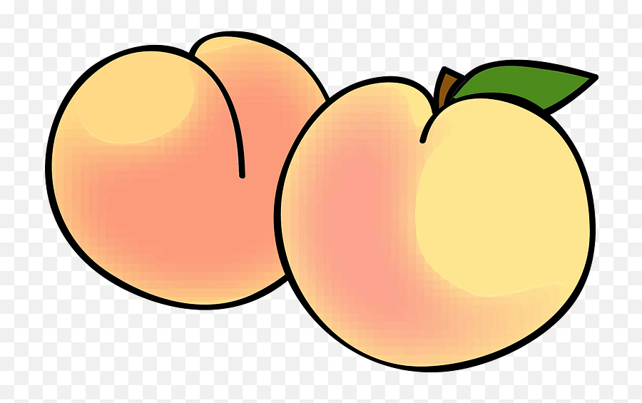 Peaches Clipart - Peaches Clipart Png,Peach Transparent