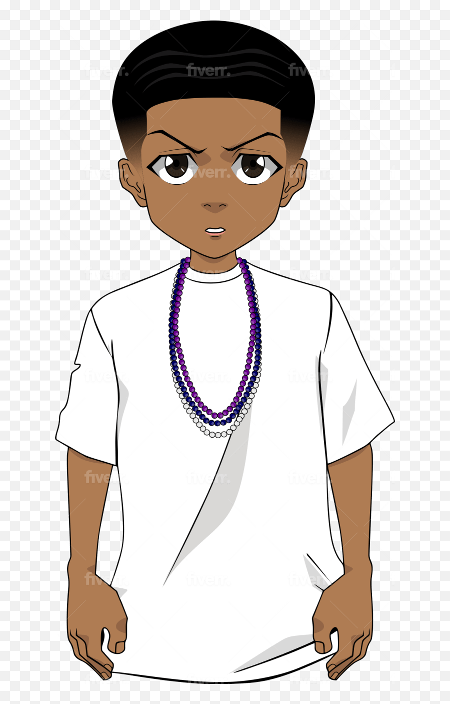 Create Boondocks Cartoon For You - For Men Png,Boondocks Png