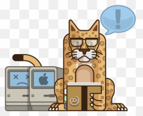 An Illustrated History Of Macos Tower Blog - Macos Cat png