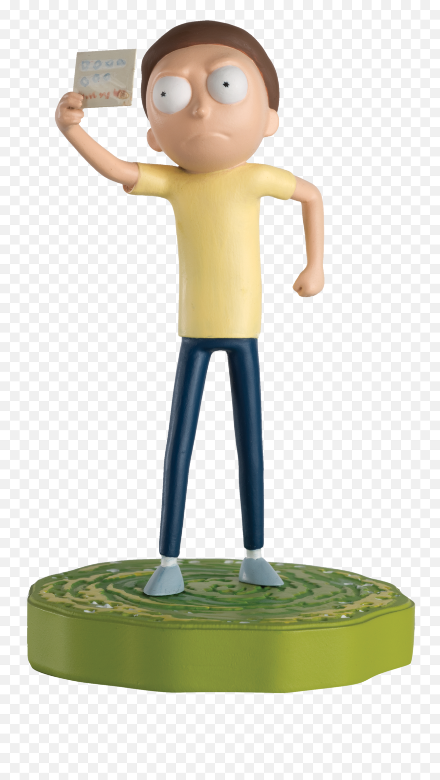 New Rick And Morty Magazine Figurines Launch From - Morty Figurine Png,Mr Meeseeks Icon