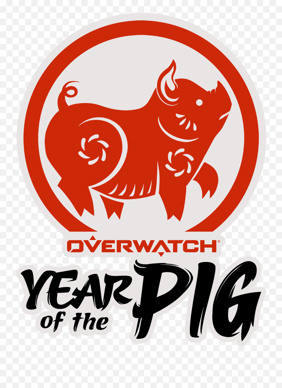 Overwatchu0027 Lunar New Year 2019 Of The Pig Event Announced - Overwatch Lunar New Year 2019 Png,Overwatch Logo Transparent