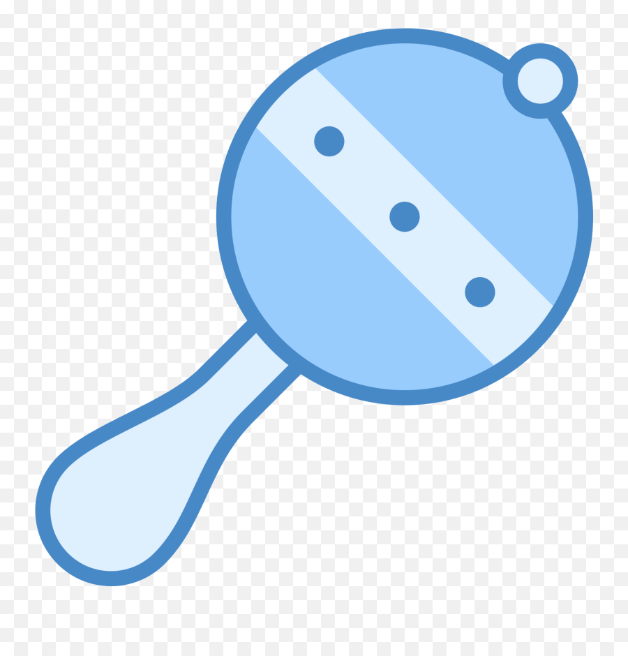 This Icon Is A Part Of Collection Rattle Flat - Baby Png Image Chocalho Png,Dummy Icon