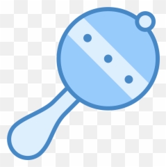This Icon Is A Part Of Collection Rattle Flat - Baby Png Image Chocalho