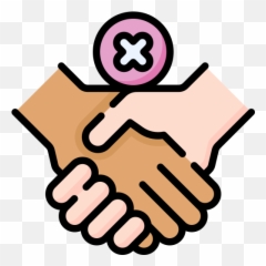 No Handshake - Free healthcare medical icons Partner Icon Png White