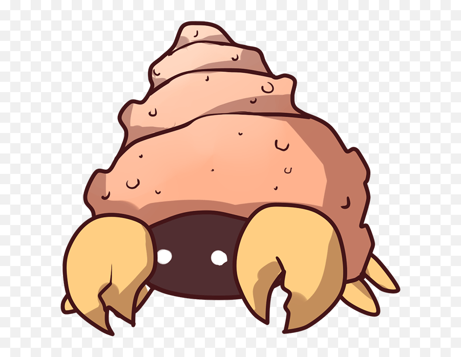 Hermit Crab - Transparent Cartoon Hermit Crab Png,Crab Icon