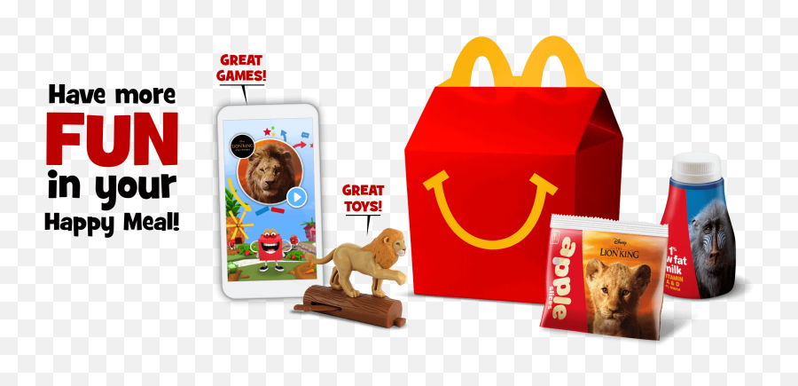 Exploring Sustainable Giveaway Options - Lion King Mcdonalds Happy Meal Png,Happy Meal Png