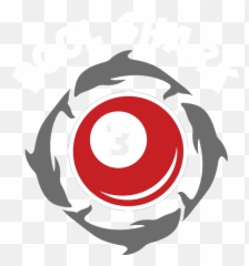 Funny Pool Shark Billiards Cue Ball Puzzle - Dot png
