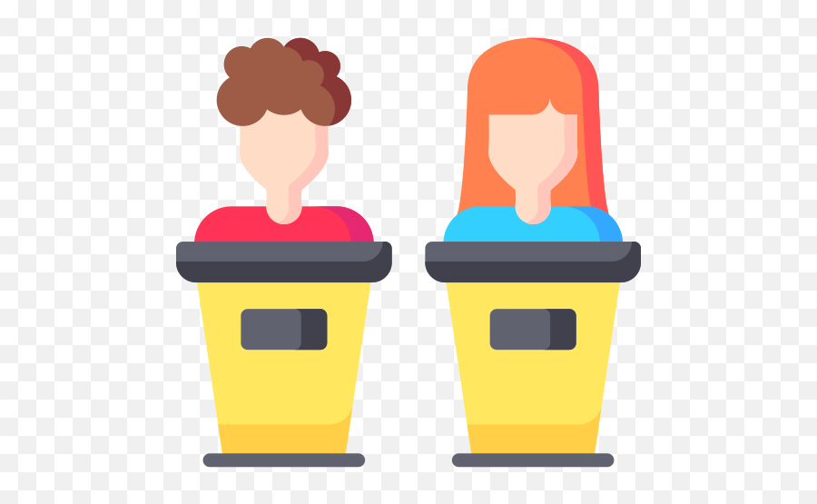 Debate Icon From Discussion Pack Style - Flat Download Formular Preguntas Icono Png,Kawaii Icon Pack