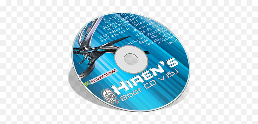 Hirenu0027s Bootcd - Live Cd Softwares Informatiweb Boot Cd Logo Png,Vista Icon Tweaker