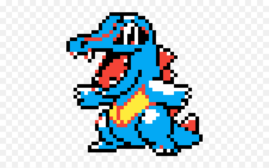 Pixilart - Totodile Png,Totodile Png