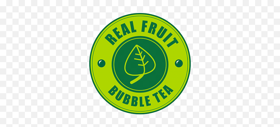 Real Fruit Bubble Tea - Real Fruit Bubble Tea Logo Png Transparent,Bubble Tea Png
