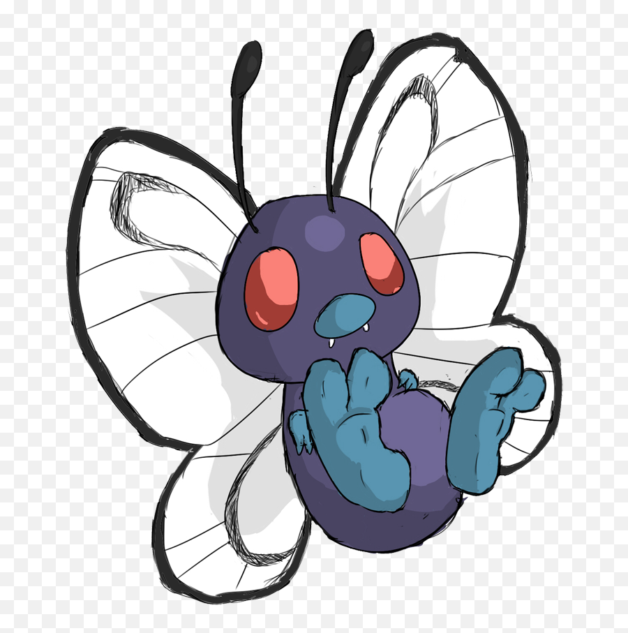 Paw Png Butterfree