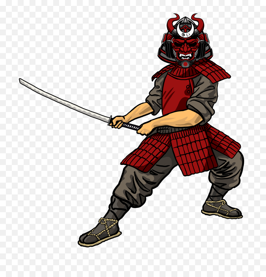 Original Samurai Design - Samurai Twitch 1050795 Png Free Fire Cartoon Png,Samurai Png