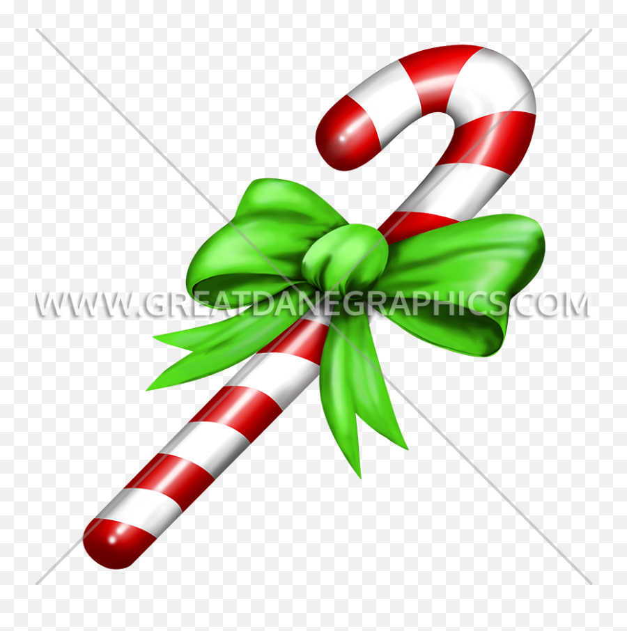 Candy Cane Production Ready Artwork For T - Shirt Printing Clip Art Png,Cane Png