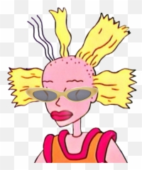 Download Hd Rugrats Sticker - Muñeca De Angelica Rugrats Png,Rugrats Png
