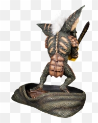 12 Scale Gremins Stripe Statue Ikon Design Studio - Stripe Gremlin Png,Sculpture Png