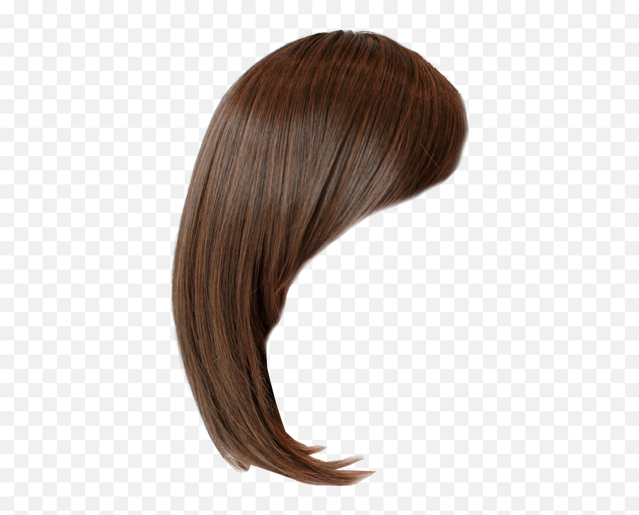 Hair Style Side Bob Transparent - Brown Hair Side Png,Brown Hair Png