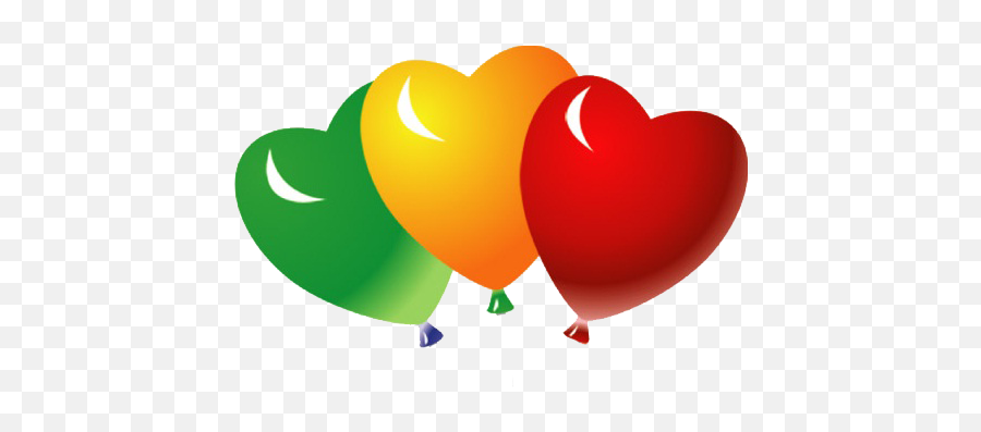Heart Balloons Png Photo Arts - Heart Love Balloon Png,Red Balloons Png