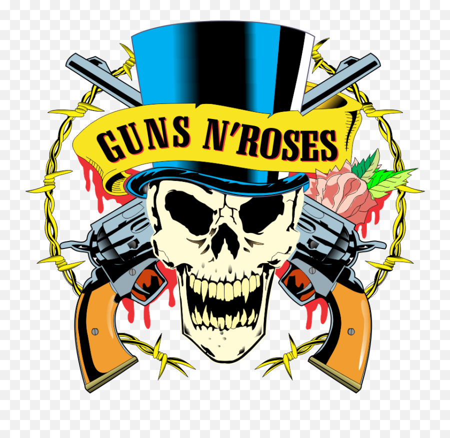Download Guns And Roses Hd Png Auto Design Tech - Guns N Guns Roses,Tech Png