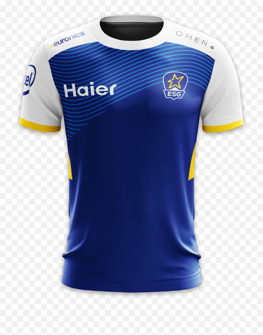 Esportclothing U2013 If You Want To Game In Style - Sports Jersey Png,Blue Shirt Png