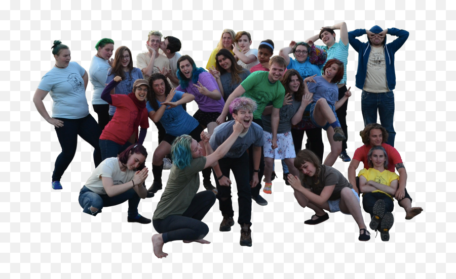 Adolescence Young Adult Youth - Transparent Background Group Of People Png,Group Of People Png