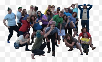 Adolescence Young Adult Youth - Transparent Background Group Of People Png