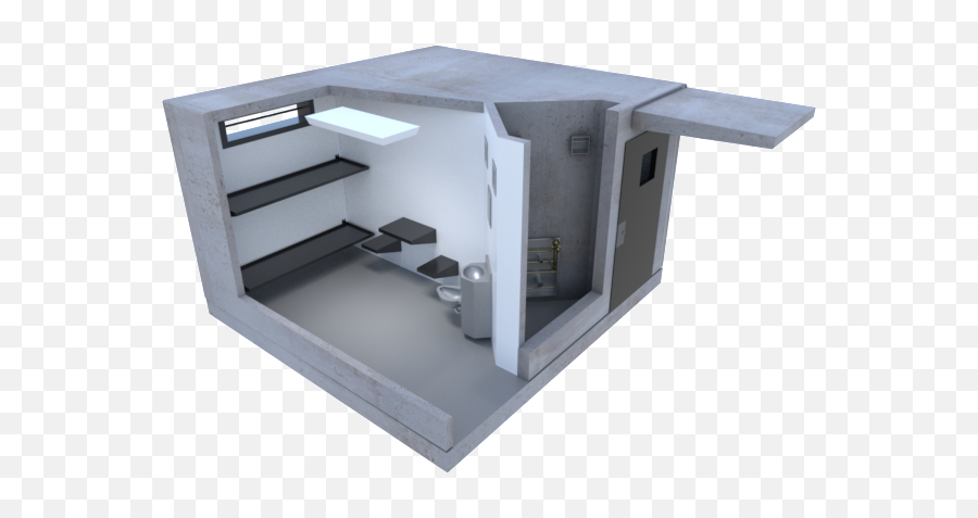Prison Jail Cell - Front Chase Oldcastle Infrastructure Precast Concrete Jail Cells Png,Jail Cell Png