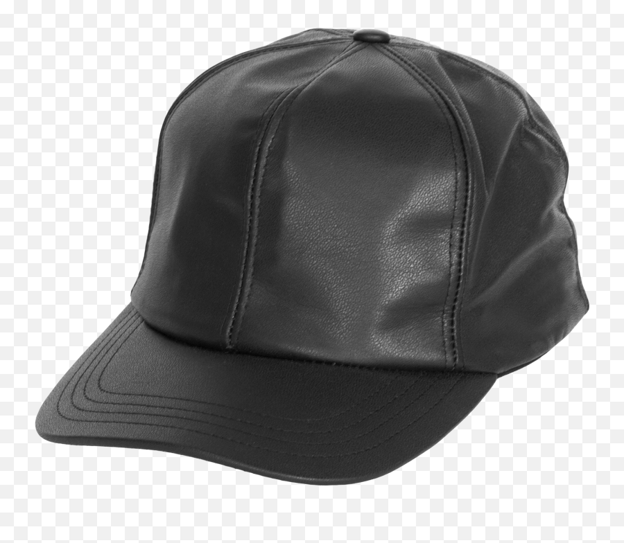 Fitted Leather Baseball Cap - Kangol Leather Baseball Hats Png,Baseball Cap Png