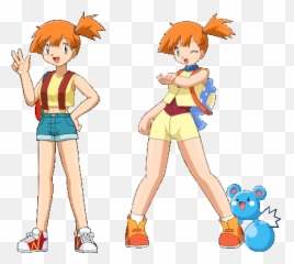 Pokemon Misty Png 6 Image - Pokemon Heart Gold Misty,misty Png - Free 