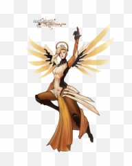 Overwatch Mercy Png - Art Mercy Overwatch Render,Overwatch Mercy Png