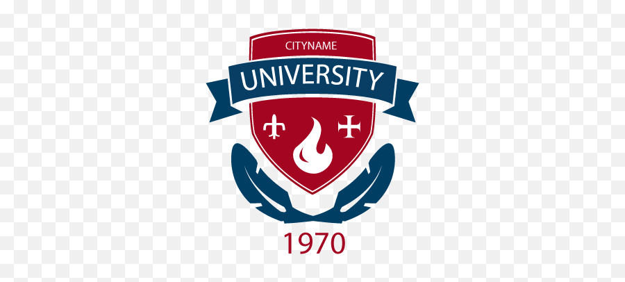 University Emblem Badge Logo Template - Pega Certified Robotics System Architect Png,Logo Templates