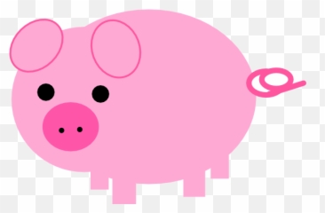 Pig Pink Clipart - png