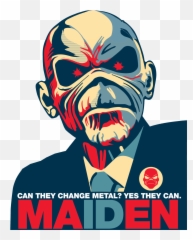 Download Can They Change Metal - Iron Maiden Eddie Shirt Png,Iron Maiden Logo Png