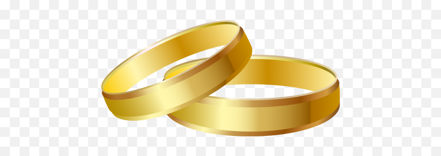 Gold Wedding Rings Png Clip Art - Gold Rings Clipart Png,Ring Clipart Png