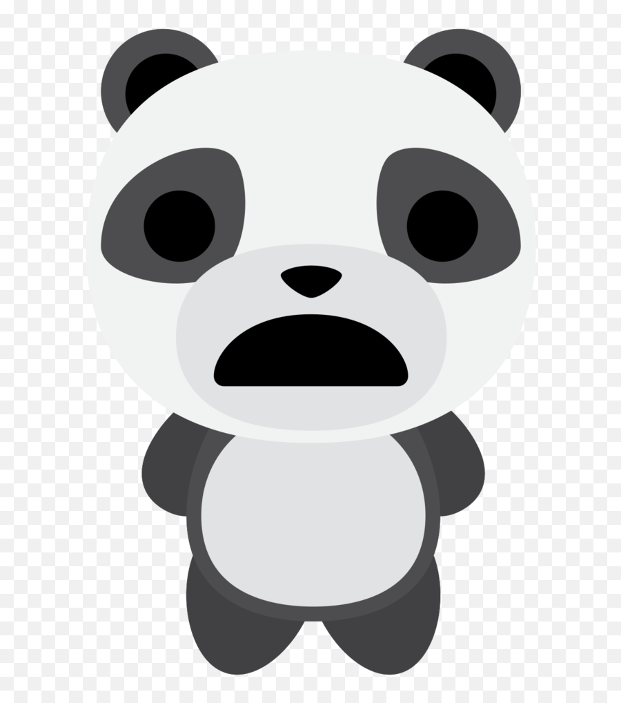 Panda Sad Png With Transparent Background - Portable Network Graphics,Panda Transparent Background