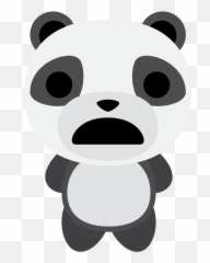 Panda Sad Png With Transparent Background - Portable Network Graphics