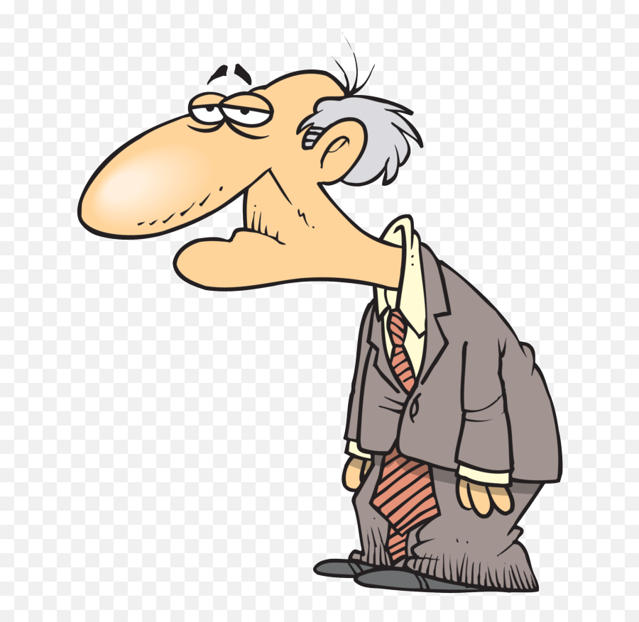 Alot Like People - Tired Old Person Cartoon Png,Tired Png