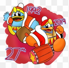 Happy Birthday To The King Of Dreamland - Dedede Birthday Png,King Dedede Png