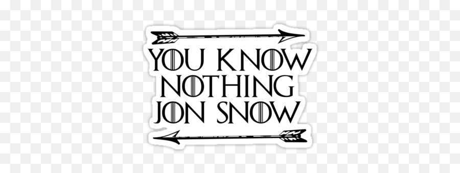 Game Of Thrones Jon Snow - You Know Nothing Jon Snow Png,Jon Snow Png