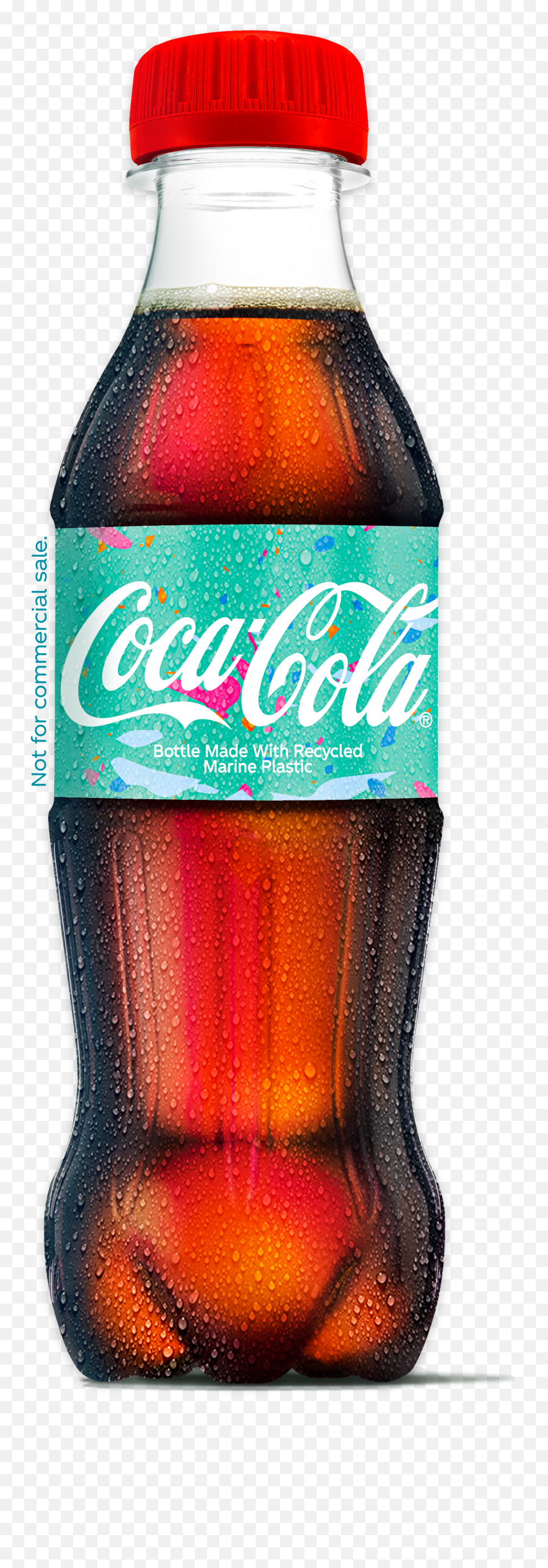 Coca - Cola Unveils 25 Recycled Marine Pet Bottle Packaging Coca Cola Marine Plastic Bottle Png,Coca Cola Transparent