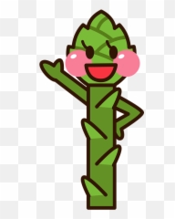 Asparagus Character Clipart Free Download Transparent Png - Asparagus Clipart,Asparagus Png