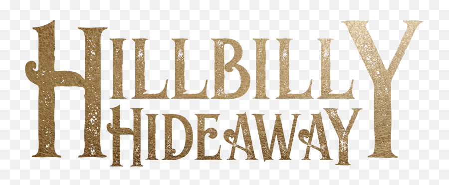 The Hillbilly Hideaway - Calligraphy Png,Hillbilly Png